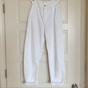 Zara paperbag jeans